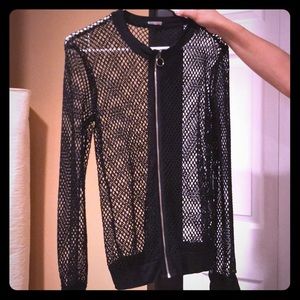 Fishnet jacket